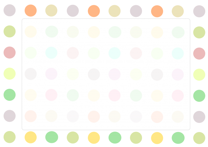 水玉に枠001｜心にチクっとささるワードで作る「ちくわPOP（ちくわぽっぷ）」｜農産物直売所やスーパーの青果売り場の活性化に！農に特化したPOPが無料!!