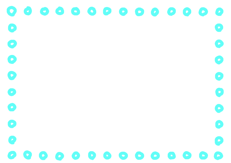 水色　フレーム001｜心にチクっとささるワードで作る「ちくわPOP（ちくわぽっぷ）」｜農産物直売所やスーパーの青果売り場の活性化に！農に特化したPOPが無料!!