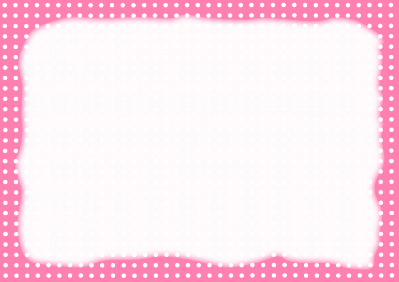 ピンク水玉に枠003｜心にチクっとささるワードで作る「ちくわPOP（ちくわぽっぷ）」｜農産物直売所やスーパーの青果売り場の活性化に！農に特化したPOPが無料!!