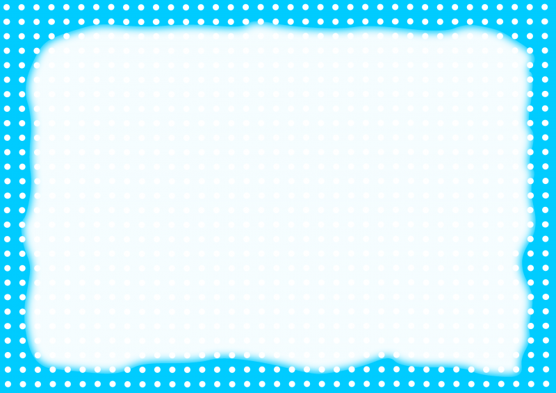 水色水玉に枠003｜心にチクっとささるワードで作る「ちくわPOP（ちくわぽっぷ）」｜農産物直売所やスーパーの青果売り場の活性化に！農に特化したPOPが無料!!