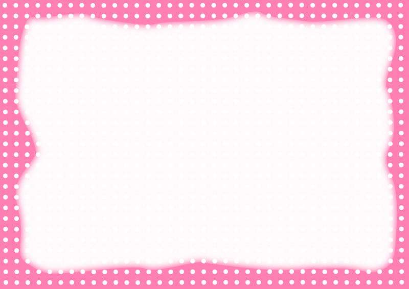 ピンク水玉に枠004｜心にチクっとささるワードで作る「ちくわPOP（ちくわぽっぷ）」｜農産物直売所やスーパーの青果売り場の活性化に！農に特化したPOPが無料!!