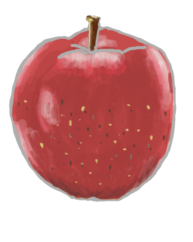 りんご　004｜心にチクっとささるワードで作る「ちくわPOP（ちくわぽっぷ）」｜農産物直売所やスーパーの青果売り場の活性化に！農に特化したPOPが無料!!