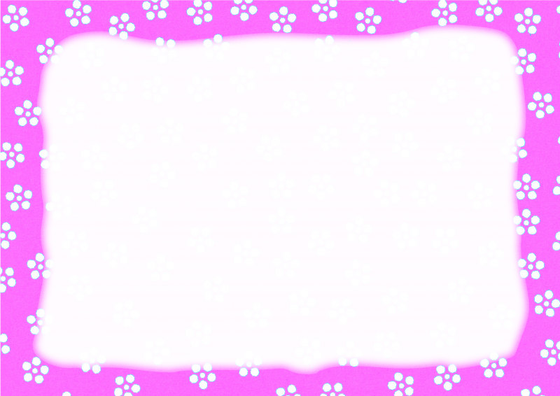 ピンク梅小紋に枠006｜心にチクっとささるワードで作る「ちくわPOP（ちくわぽっぷ）」｜農産物直売所やスーパーの青果売り場の活性化に！農に特化したPOPが無料!!