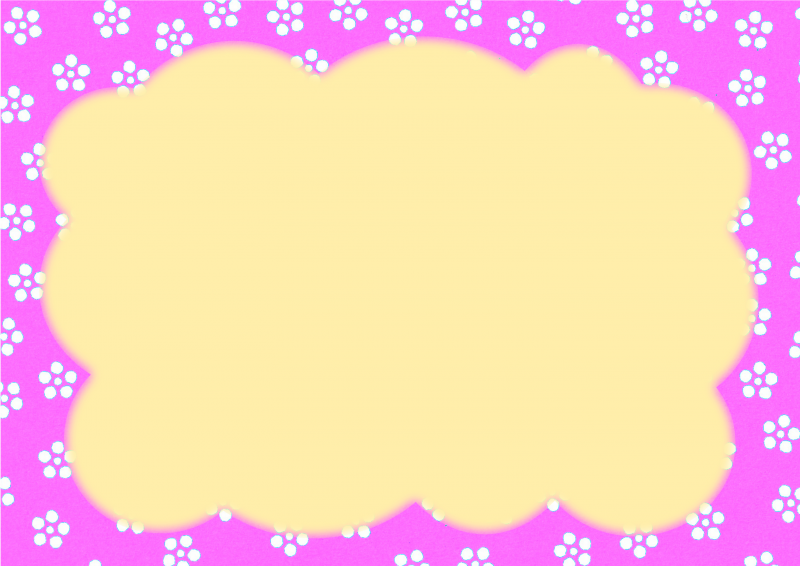 ピンク梅小紋に枠008｜心にチクっとささるワードで作る「ちくわPOP（ちくわぽっぷ）」｜農産物直売所やスーパーの青果売り場の活性化に！農に特化したPOPが無料!!