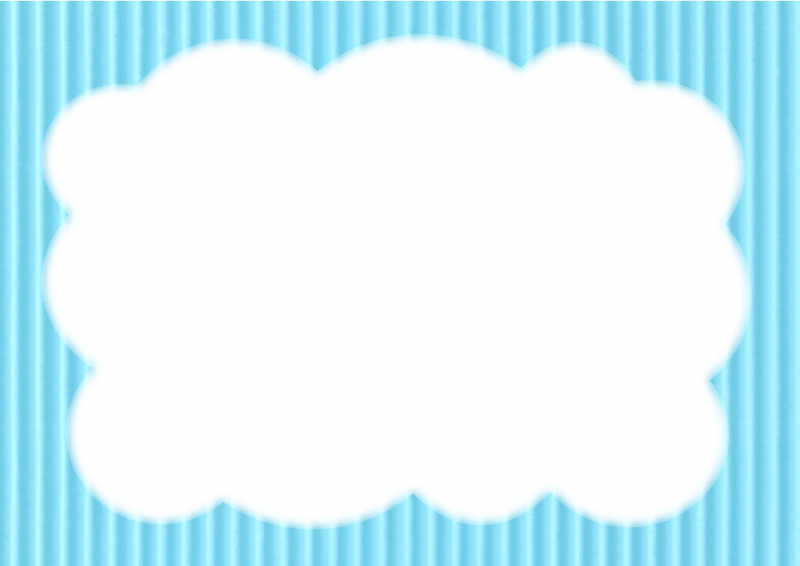 水色ダンボルに枠008｜心にチクっとささるワードで作る「ちくわPOP（ちくわぽっぷ）」｜農産物直売所やスーパーの青果売り場の活性化に！農に特化したPOPが無料!!