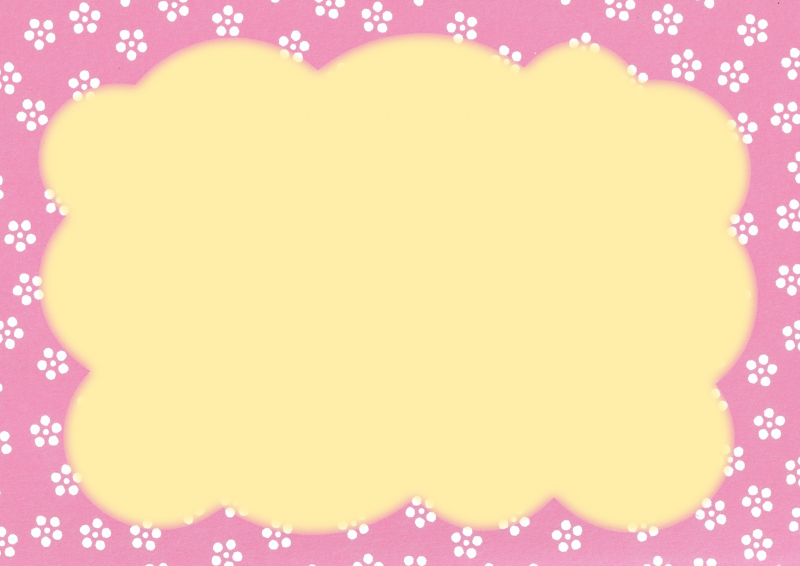 桃　梅小紋に枠009｜心にチクっとささるワードで作る「ちくわPOP（ちくわぽっぷ）」｜農産物直売所やスーパーの青果売り場の活性化に！農に特化したPOPが無料!!