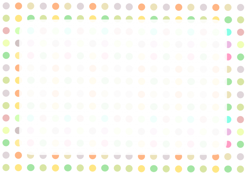 水玉に枠010｜心にチクっとささるワードで作る「ちくわPOP（ちくわぽっぷ）」｜農産物直売所やスーパーの青果売り場の活性化に！農に特化したPOPが無料!!