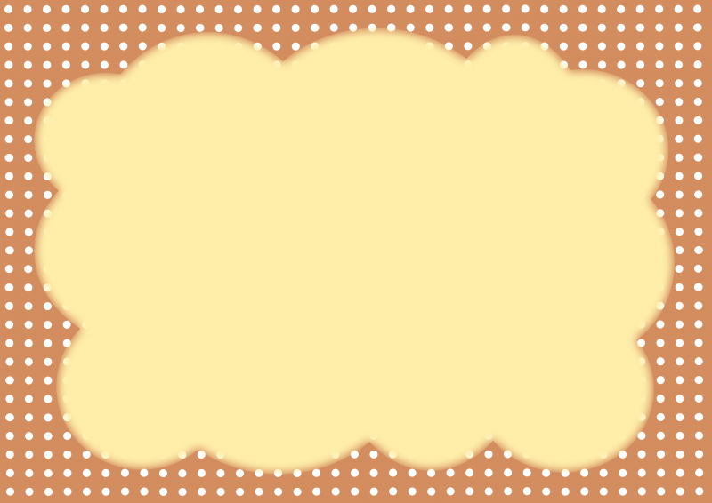 うす茶水玉に枠013｜心にチクっとささるワードで作る「ちくわPOP（ちくわぽっぷ）」｜農産物直売所やスーパーの青果売り場の活性化に！農に特化したPOPが無料!!