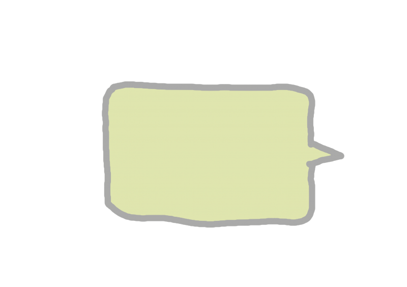 横ふきだし103｜心にチクっとささるワードで作る「ちくわPOP（ちくわぽっぷ）」｜農産物直売所やスーパーの青果売り場の活性化に！農に特化したPOPが無料!!