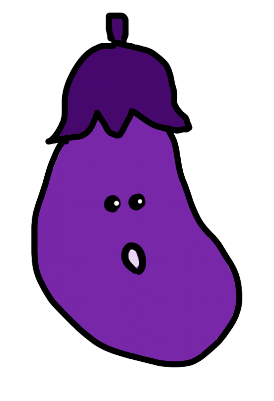 なす茄子中長茄子イラスト｜心にチクっとささるワードで作る「ちくわPOP（ちくわぽっぷ）」｜農産物直売所やスーパーの青果売り場の活性化に！農に特化したPOPが無料!!