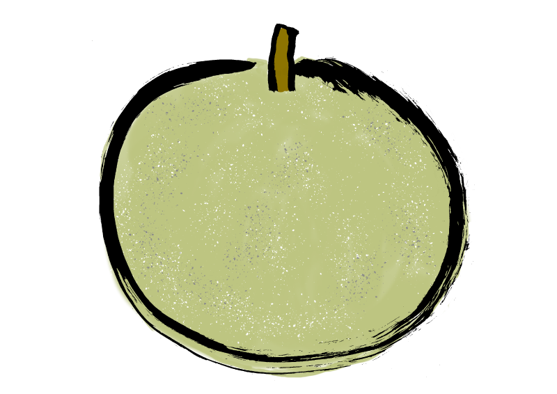 青梨　なし　筆枠　png｜心にチクっとささるワードで作る「ちくわPOP（ちくわぽっぷ）」｜農産物直売所やスーパーの青果売り場の活性化に！農に特化したPOPが無料!!